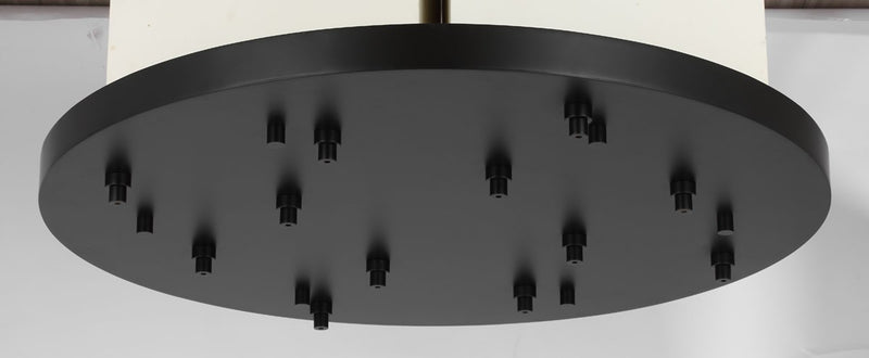 Visual Comfort Modern SLCH577B Canopy, Nightshade Black