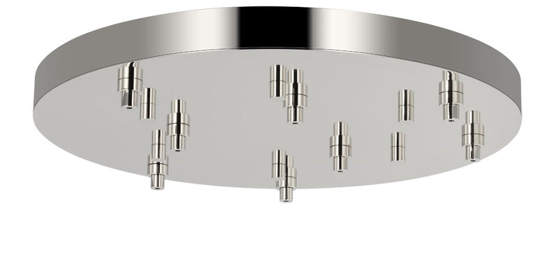Visual Comfort Modern SLCH578N Canopy, Polished Nickel