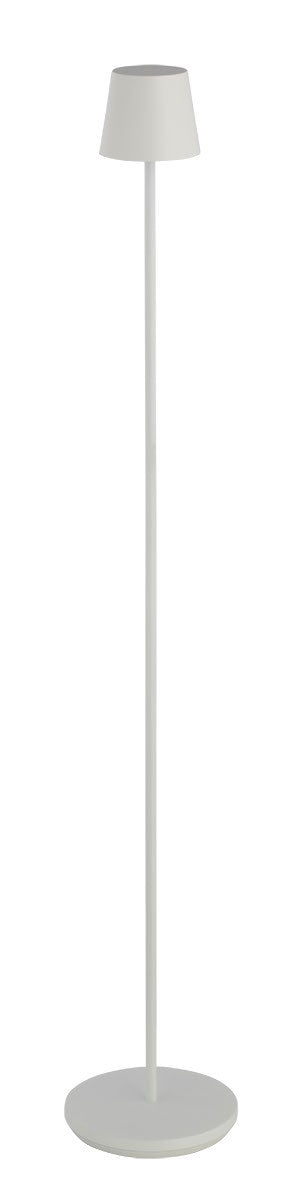 Visual Comfort Modern SLFL53527W LED Floor Lamp, Matte White