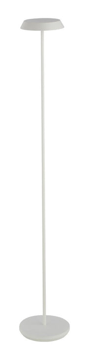 Visual Comfort Modern SLFL53627W LED Floor Lamp, Matte White