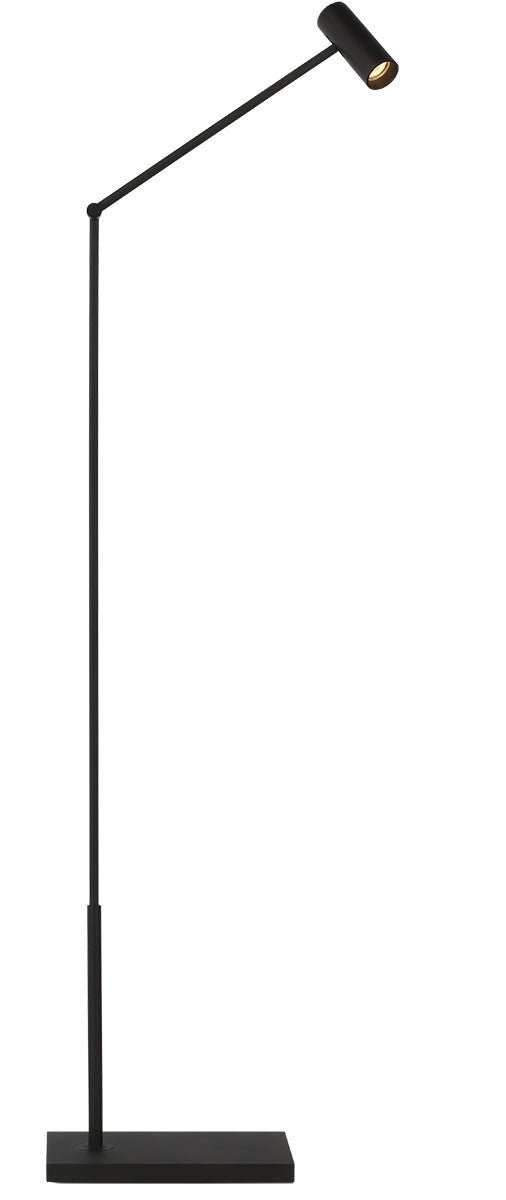 Visual Comfort Modern SLFL57230B LED Floor Lamp, Nightshade Black