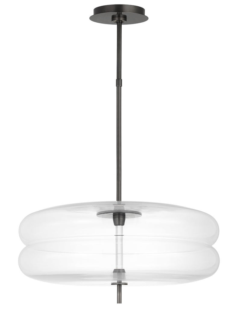Visual Comfort Modern SLPD31027CBZ LED Pendant, Bronze