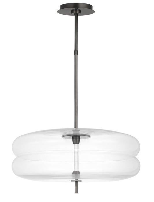Visual Comfort Modern SLPD31027CBZ LED Pendant, Bronze