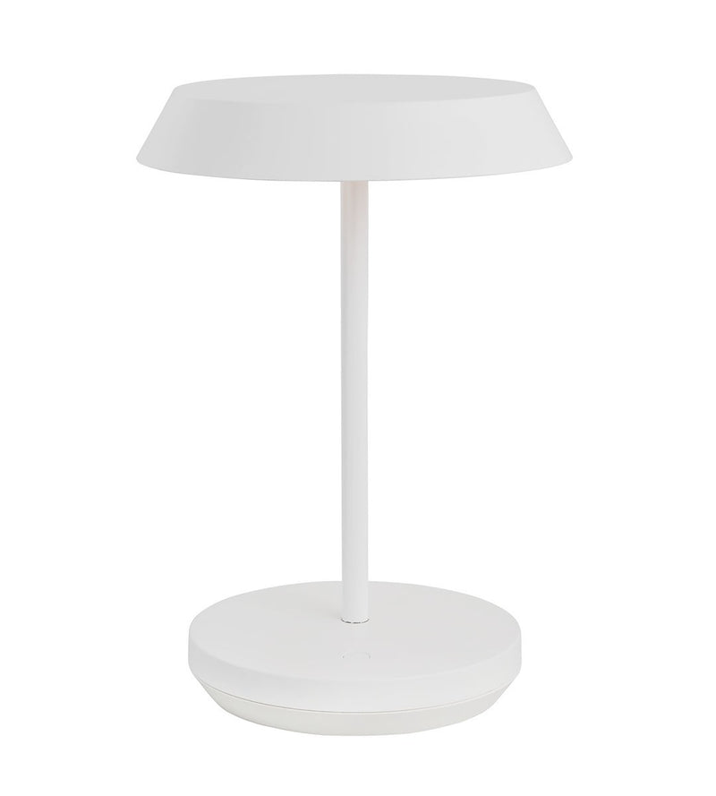 Visual Comfort Modern SLTB53227W LED Table Lamp, Matte White