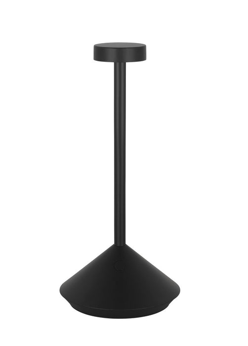 Visual Comfort Modern SLTB53327B LED Table Lamp, Black