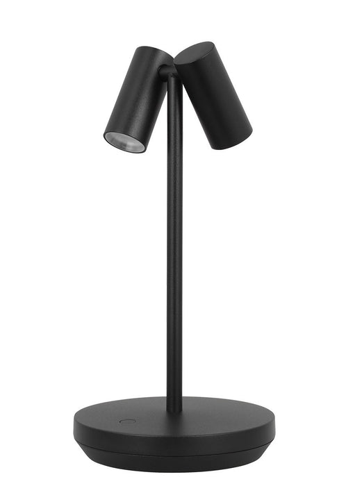 Visual Comfort Modern SLTB53427B LED Table Lamp, Black