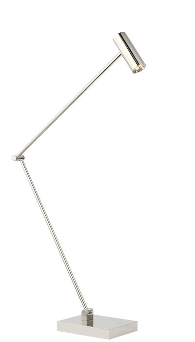 Visual Comfort Modern SLTB57330N LED Table Lamp, Polished Nickel