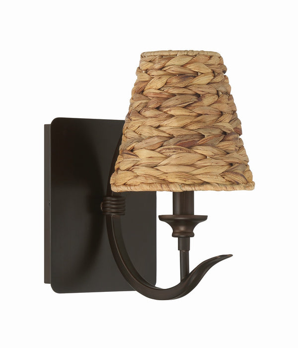 Craftmade 58361-ABZ One Light Wall Sconce, Aged Bronze Brushed