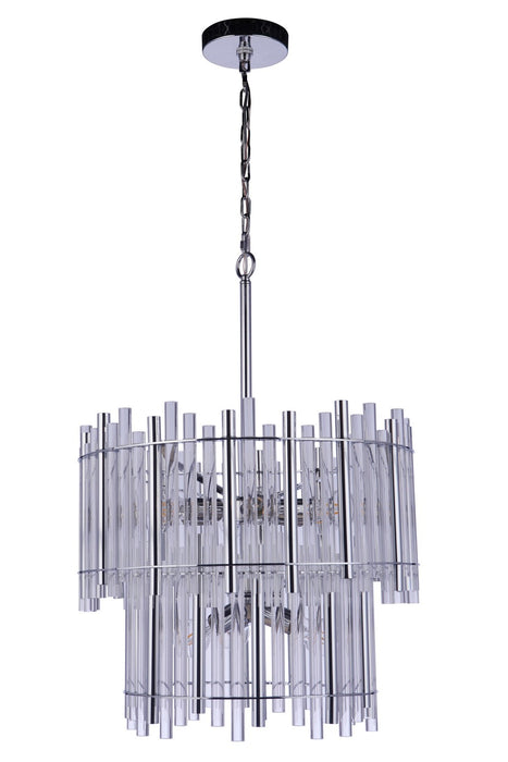 Craftmade 59229-CH Nine Light Chandelier, Chrome