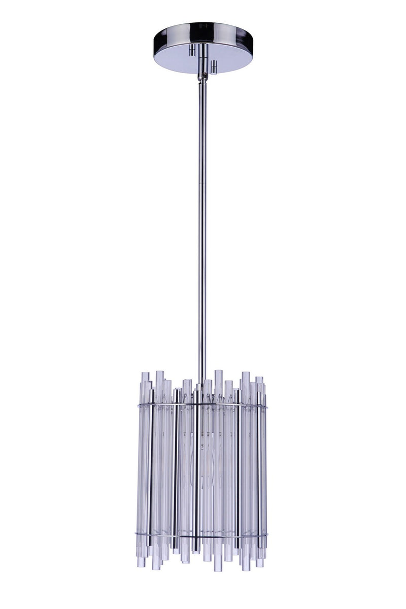 Craftmade 59291-CH One Light Pendant, Chrome