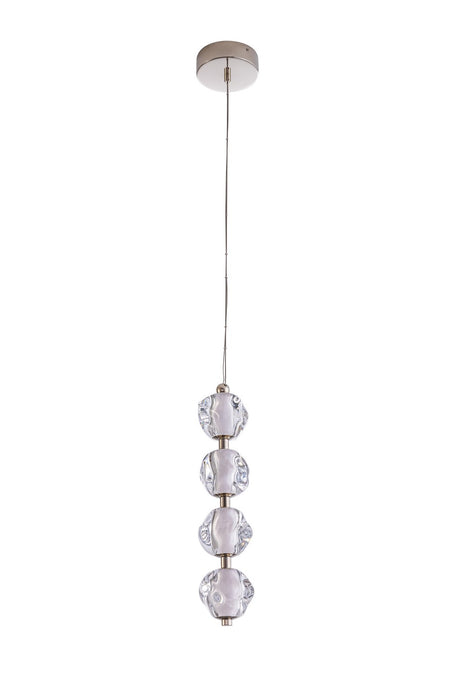 Craftmade 59490-PLN-LED LED Pendant, Polished Nickel
