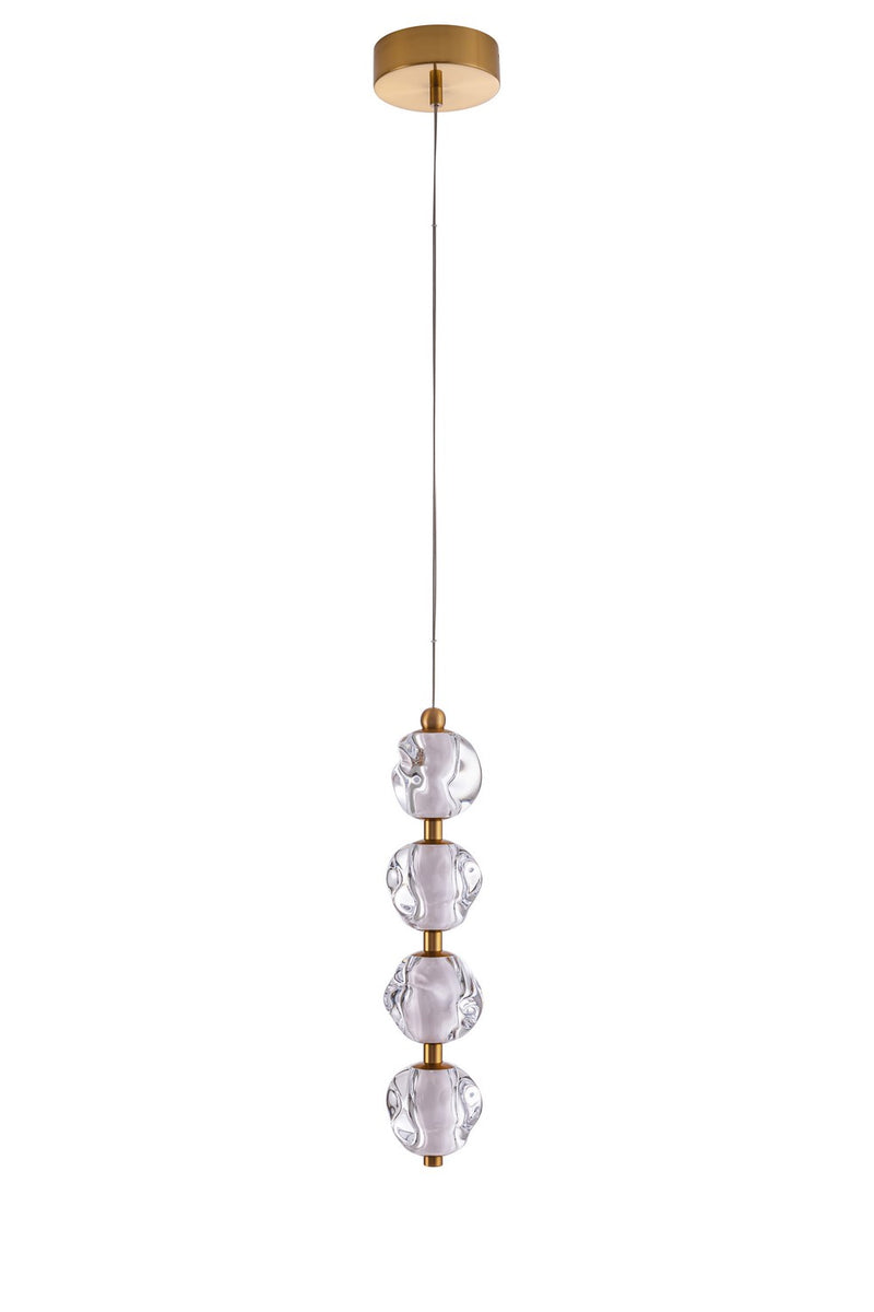 Craftmade 59490-SB-LED LED Pendant, Satin Brass