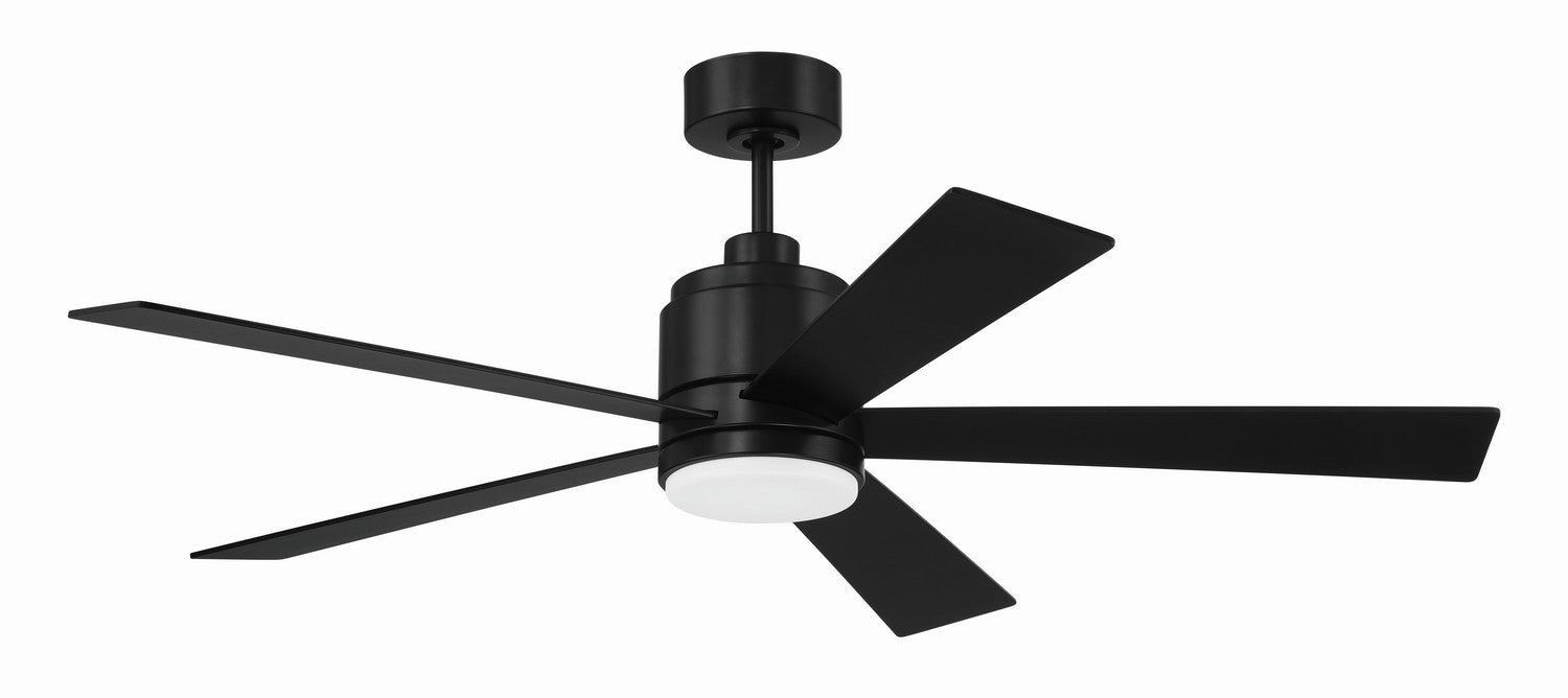 Craftmade MCY52FB5 52"Ceiling Fan, Flat Black