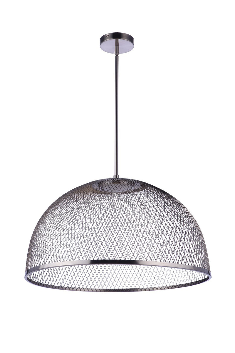 Craftmade P1005BNK-LED LED Pendant, Brushed Polished Nickel