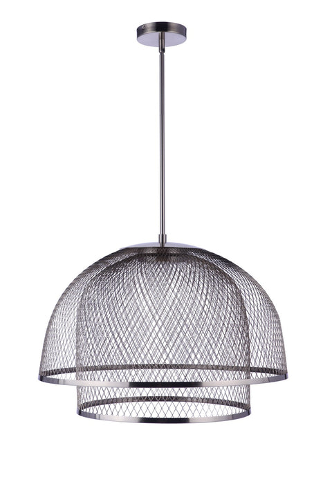 Craftmade P1006BNK-LED LED Pendant, Brushed Polished Nickel
