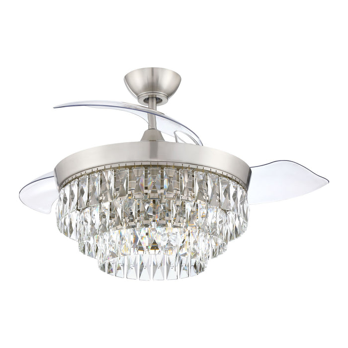 Craftmade SOF42BNK3 42"Ceiling Fan, Brushed Polished Nickel