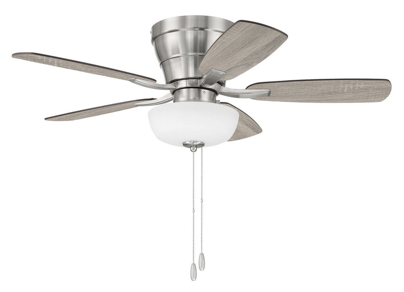 Craftmade WHL42BNK5C1 42"Ceiling Fan, Brushed Polished Nickel