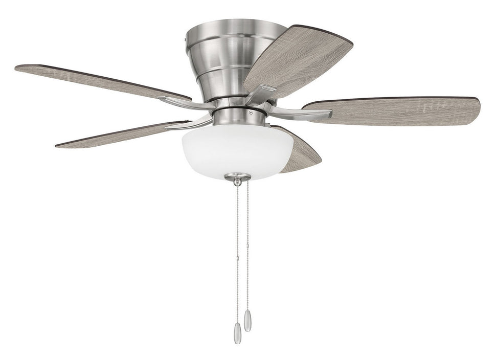 Craftmade WHL42BNK5C1 42"Ceiling Fan, Brushed Polished Nickel