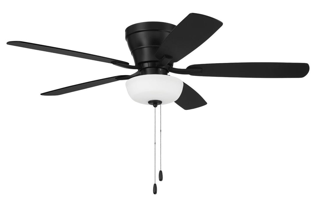 Craftmade WHL52FB5C1 52"Ceiling Fan, Flat Black