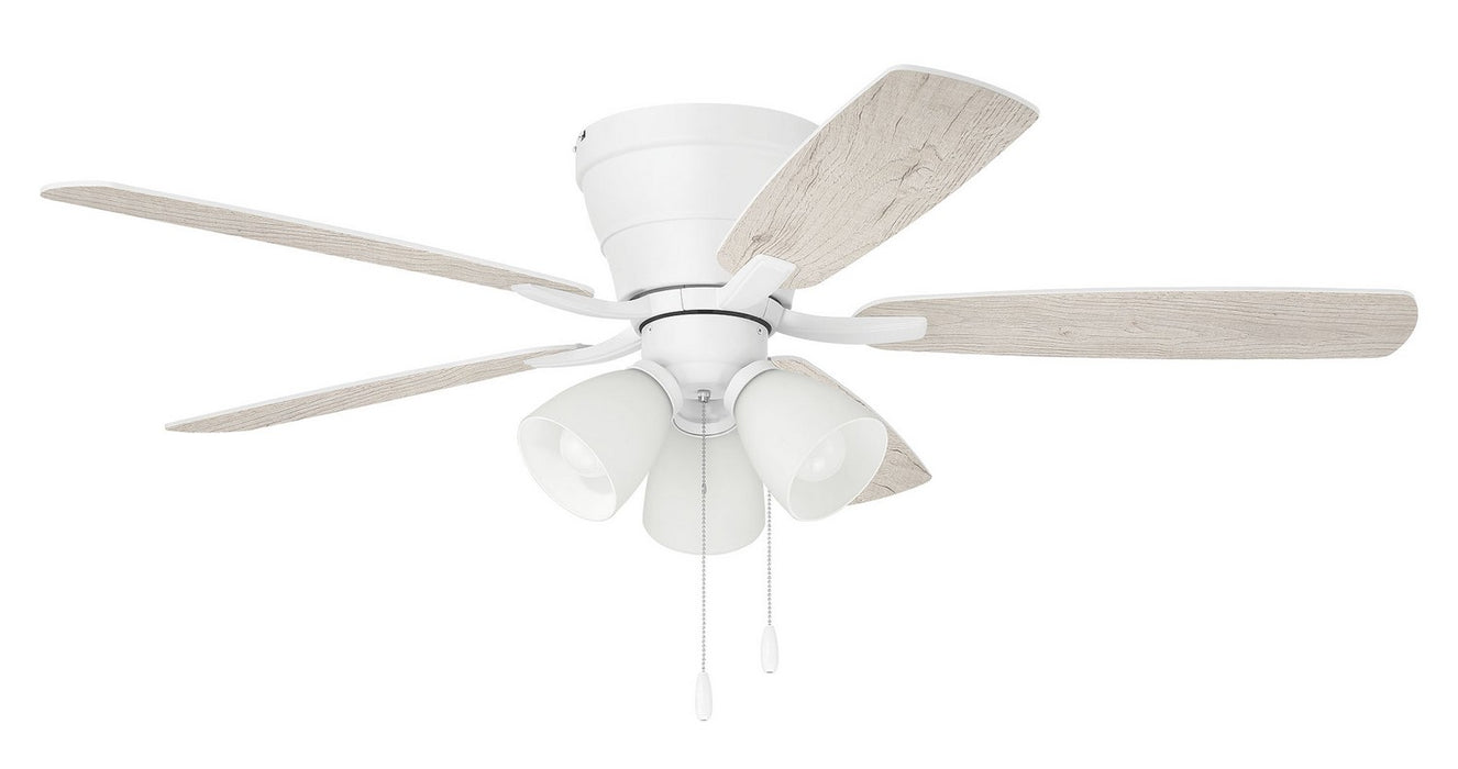 Craftmade WHL52W5C3 52"Ceiling Fan, White