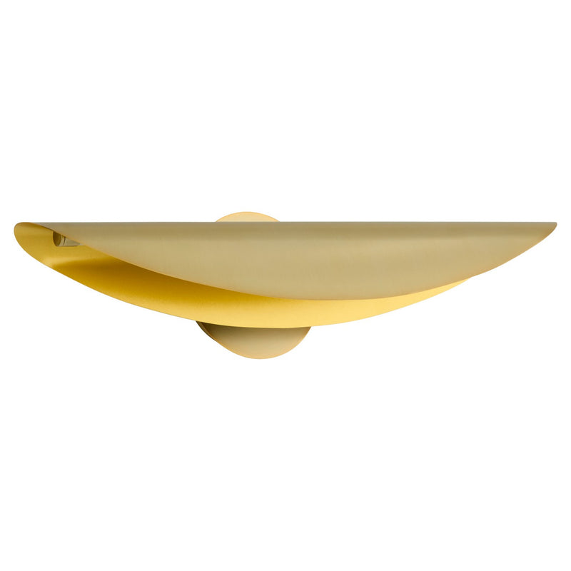 Quorum 3-406-40 LED Wall Sconce, Aged Brass