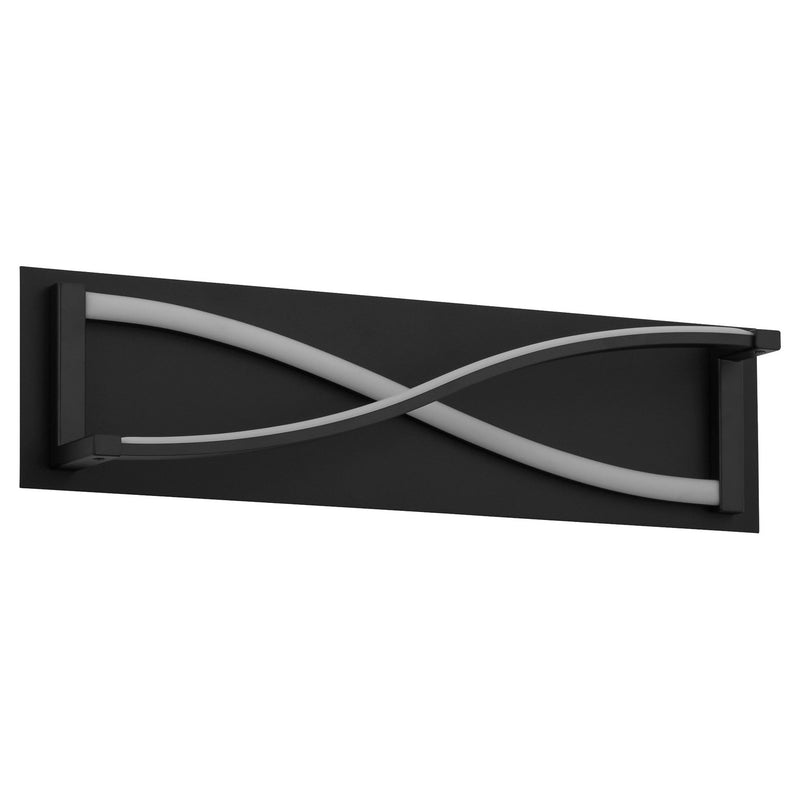 Quorum 3-5006-15 LED Vanity, Black