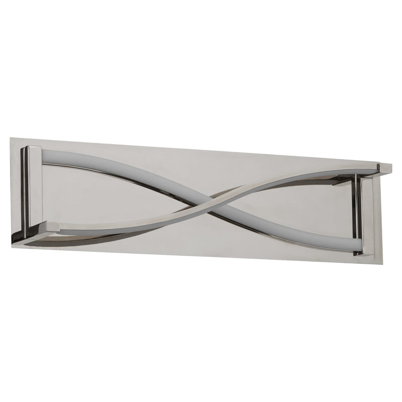 Quorum 3-5006-20 LED Vanity, Polished Nickel