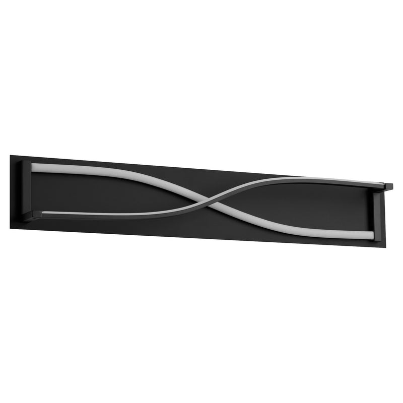 Quorum 3-5007-15 LED Vanity, Black