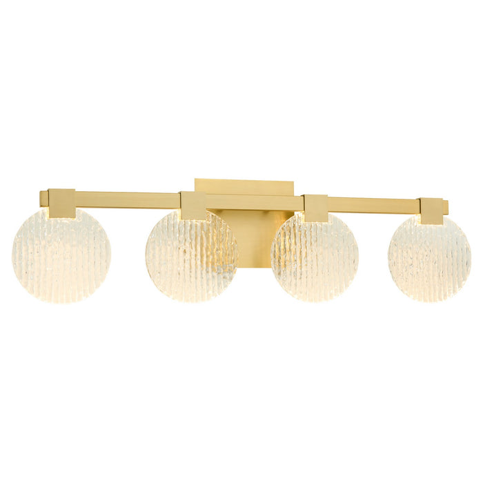 Oxygen 3-5053-40 LED Vanity, Aged Brass