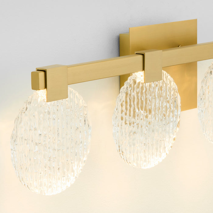 Oxygen 3-5053-40 LED Vanity, Aged Brass