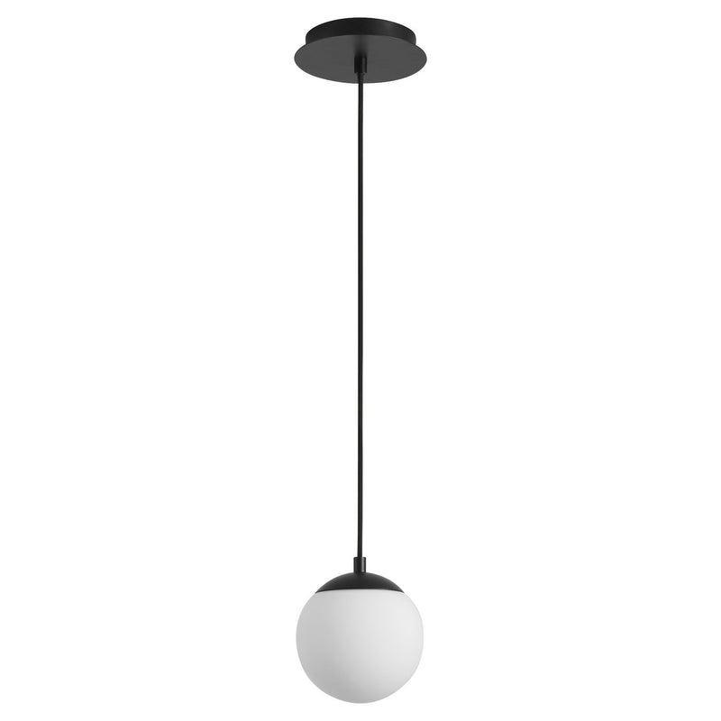 Quorum 3-670-15 LED Pendant, Black