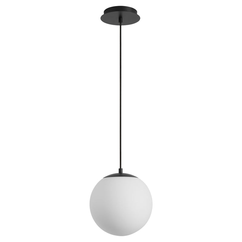 Quorum 3-672-15 LED Pendant, Black