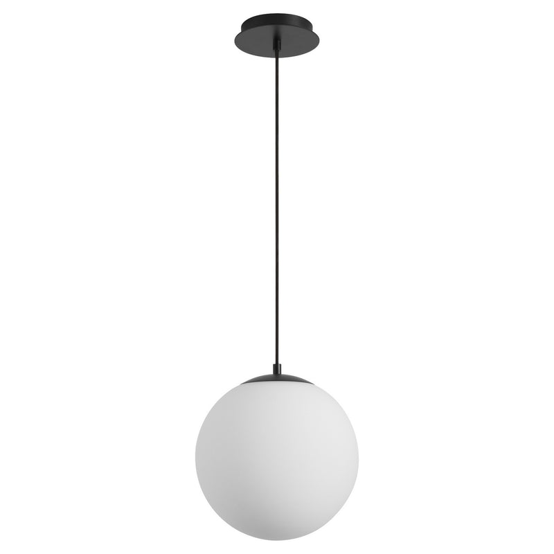 Quorum 3-673-15 LED Pendant, Black