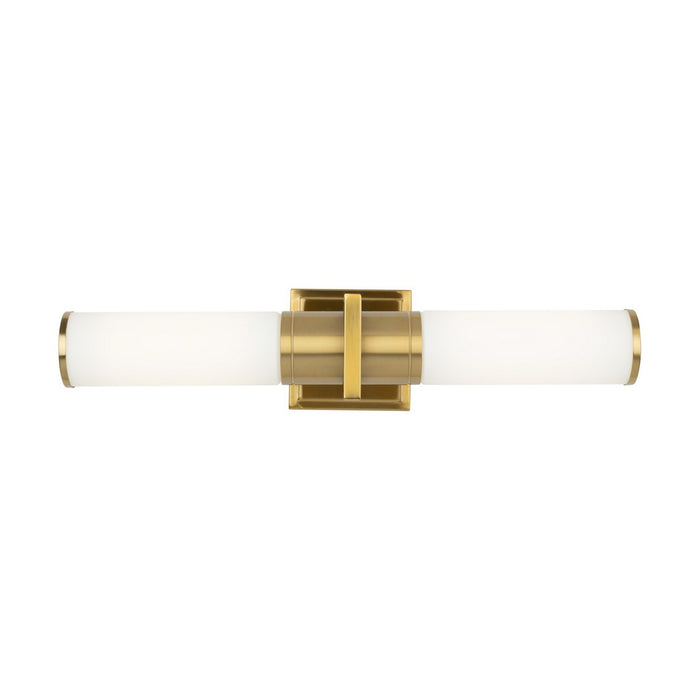 Artcraft AC11772WB Two Light Bathroom Vanity, Brushed Brass