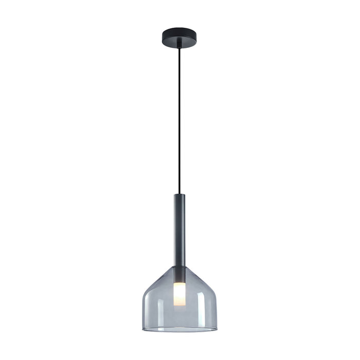 Artcraft AC11951BK One Light Pendant, Black