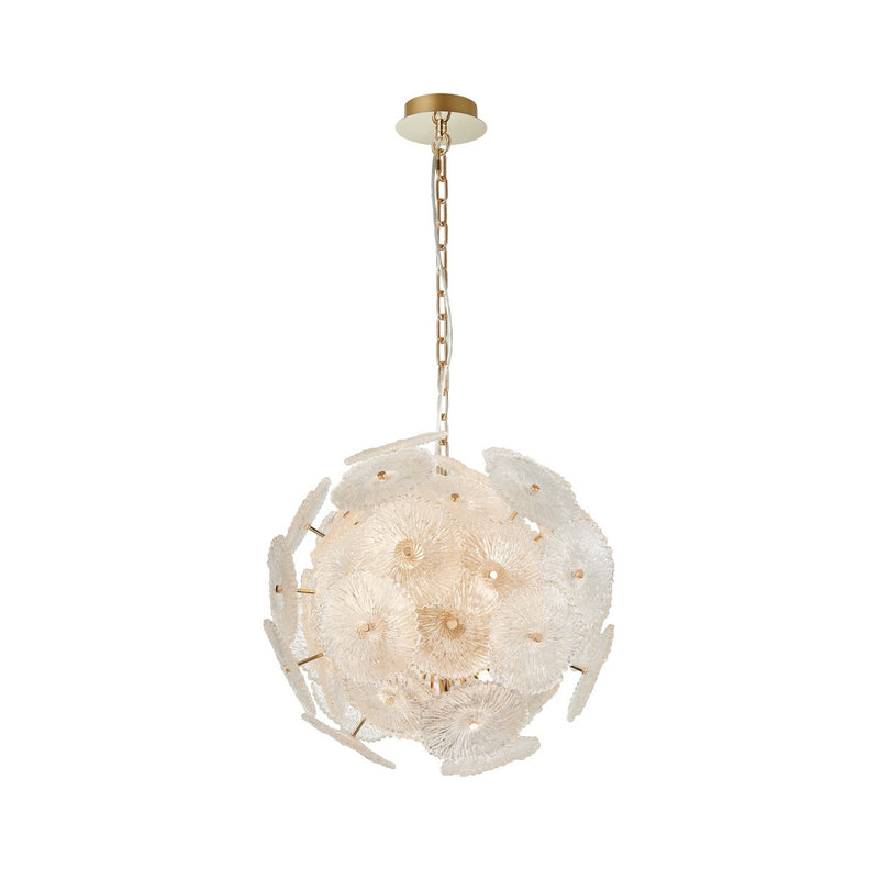 Artcraft AC11960BR 18 Light Chandelier, Brass