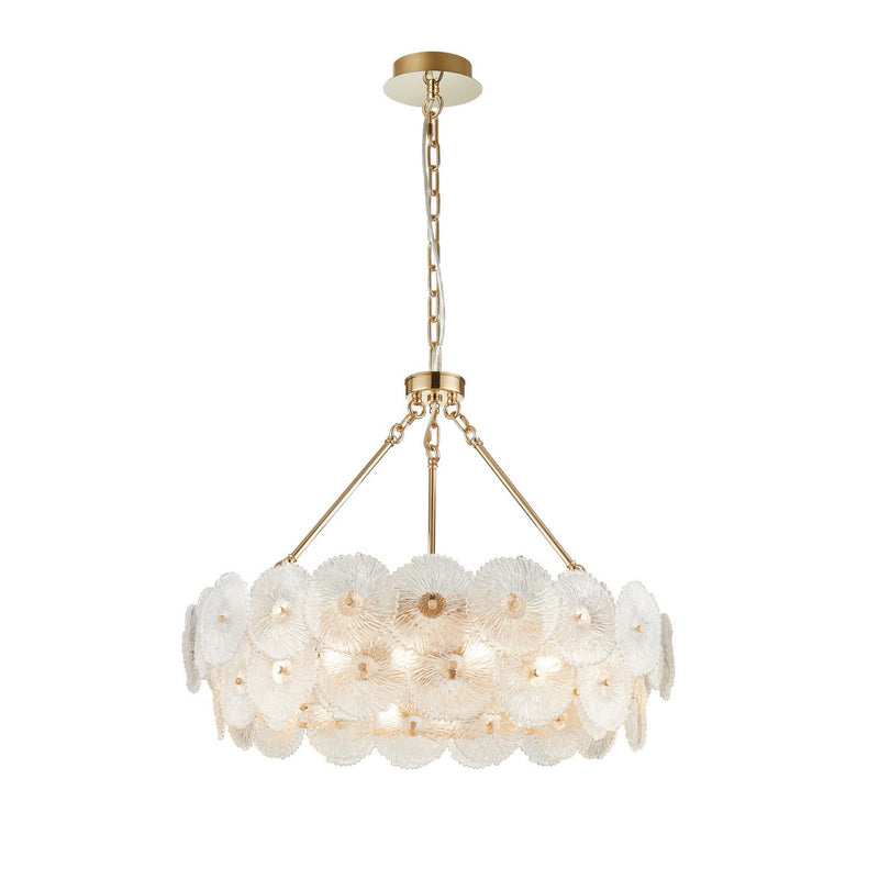 Artcraft AC11962BR 18 Light Chandelier, Brass