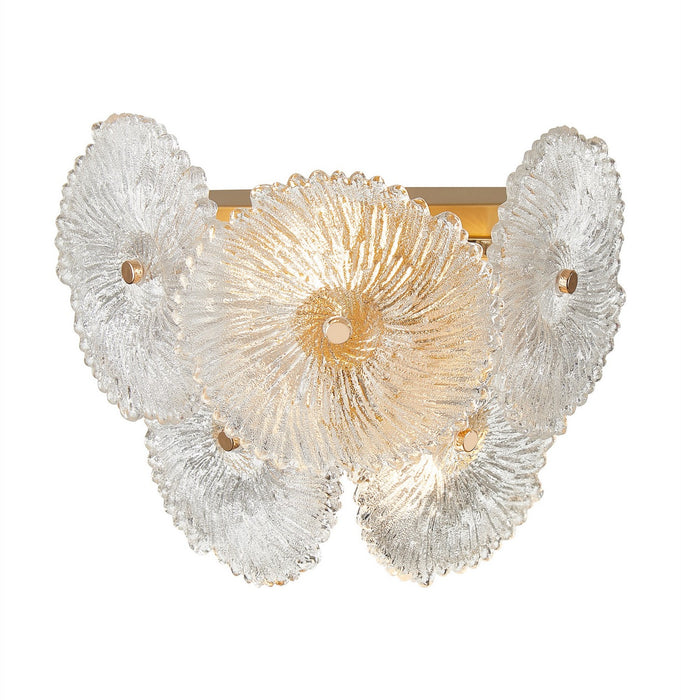 Artcraft AC11964BR Two Light Wall Sconce, Brass