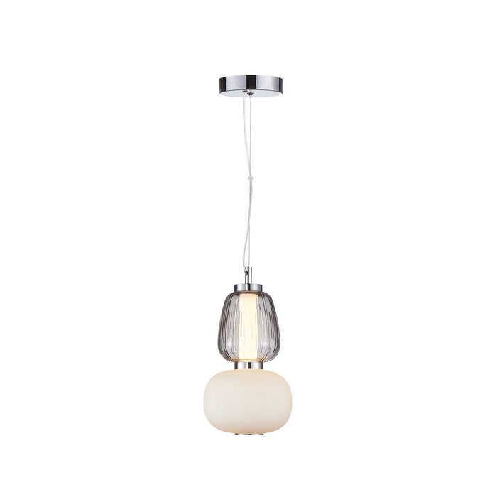 Artcraft AC6701SM LED Pendant, Chrome