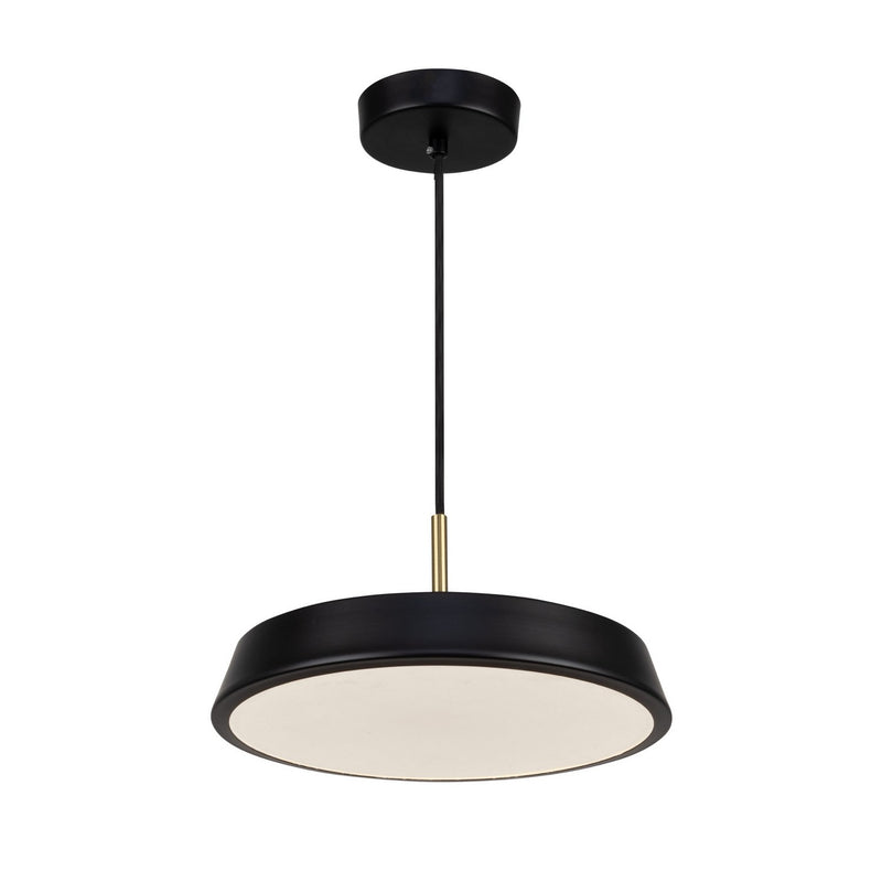 Artcraft AC6901BK LED Pendant, Black