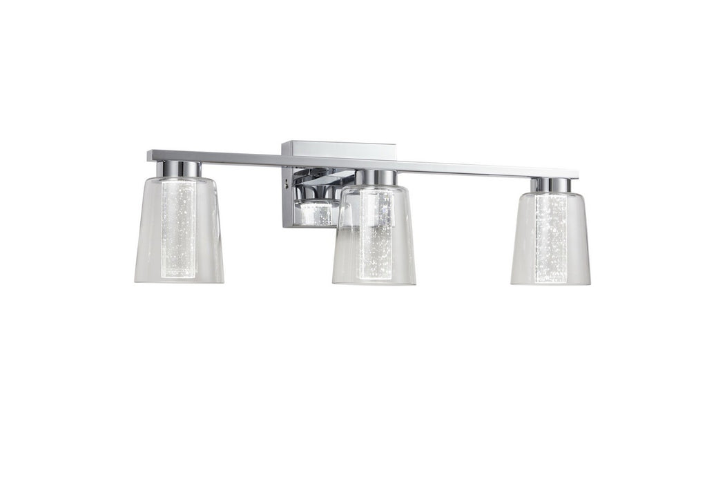 Artcraft AC7353CH LED Bathroom Vanity, Chrome