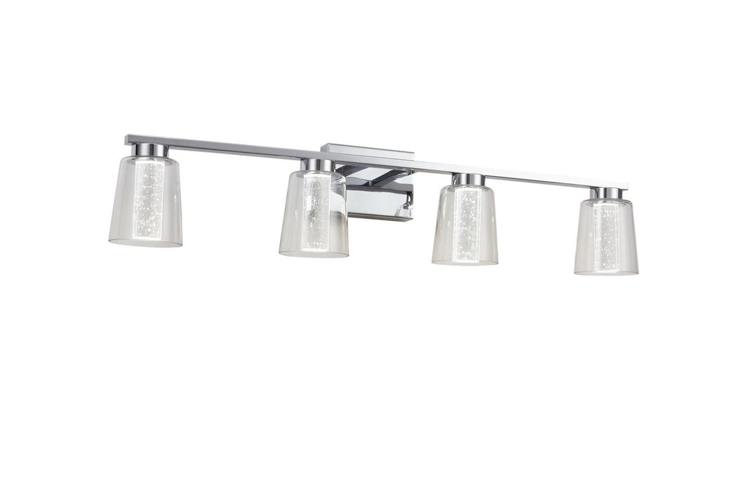 Artcraft AC7354CH LED Bathroom Vanity, Chrome