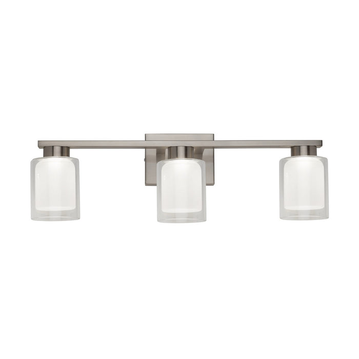 Artcraft AC7393BN LED Bathroom Vanity, Brushed Nickel