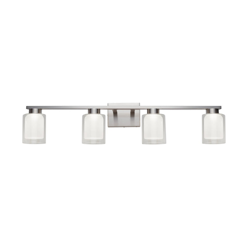 Artcraft AC7394BN LED Bathroom Vanity, Brushed Nickel
