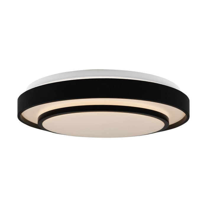 Artcraft AC7401BK LED Flush Mount, Black
