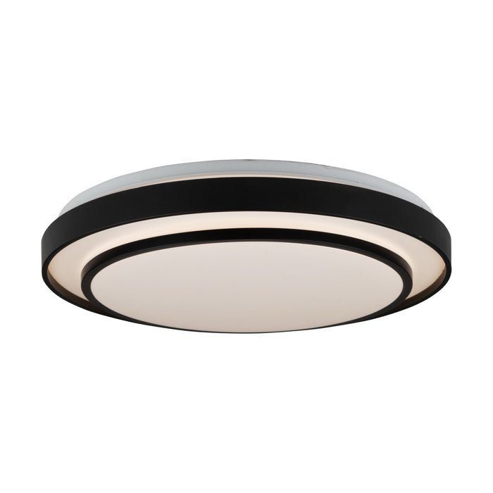 Artcraft AC7403BK LED Flush Mount, Black