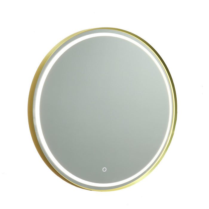 Artcraft AM351 LED Mirror, Brushed Brass