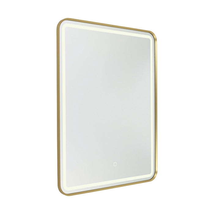Artcraft AM352 LED Mirror, Brushed Brass