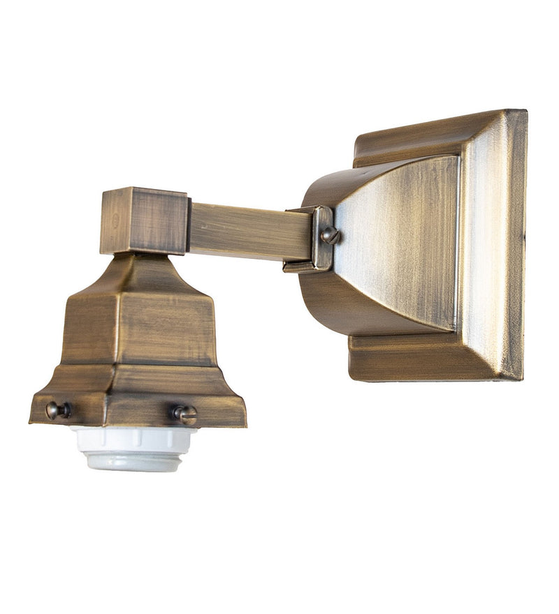 Meyda Tiffany 181221 One Light Wall Sconce Hardware, Antique Brass