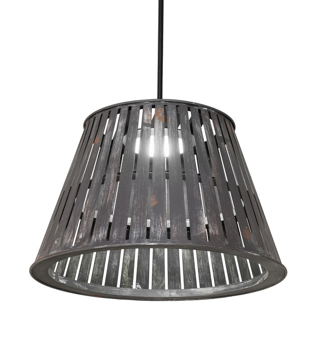 Meyda Tiffany 264088 LED Pendant, Weathered Wicker